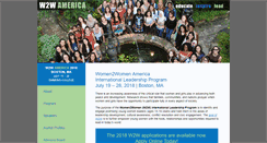 Desktop Screenshot of epwomen2women.org
