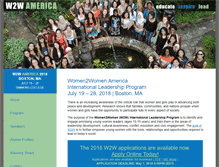 Tablet Screenshot of epwomen2women.org
